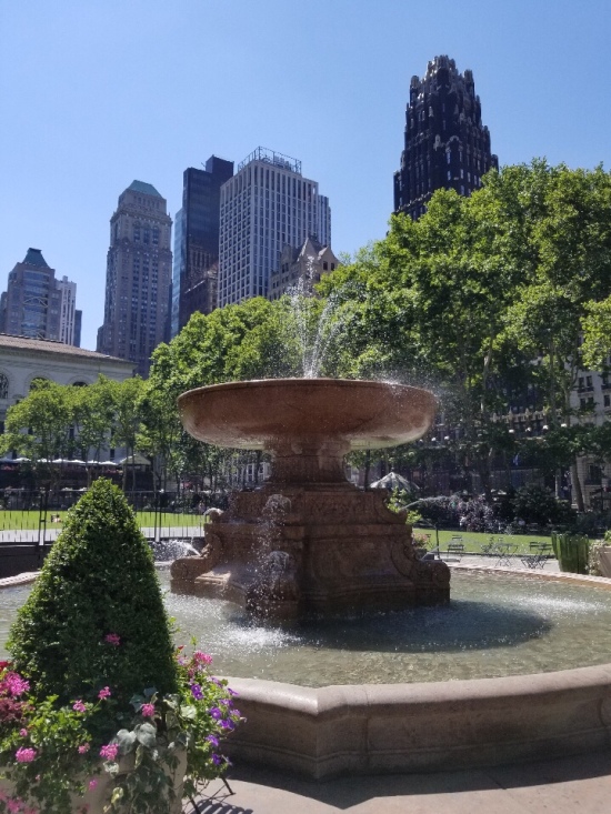 Lowell Fountain at Bryant Park