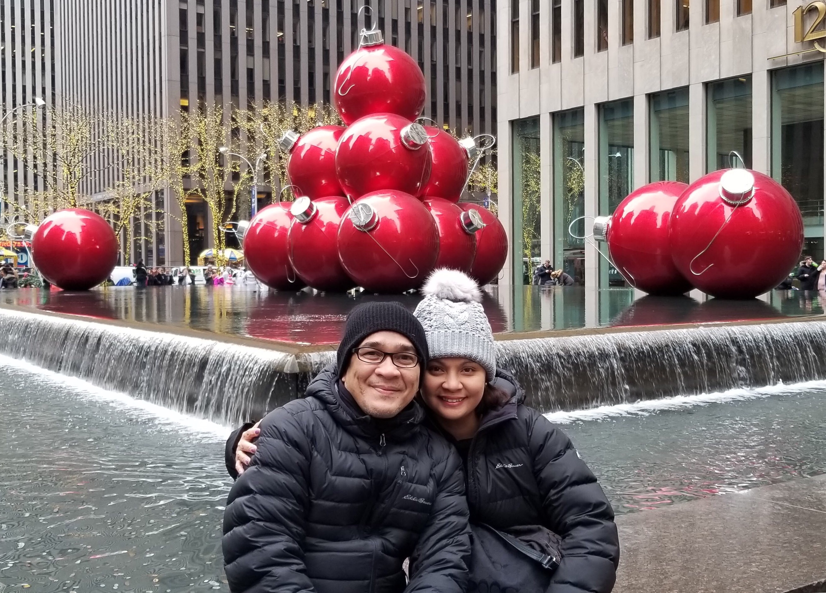 6th Avenue Giant Christmas Ornaments